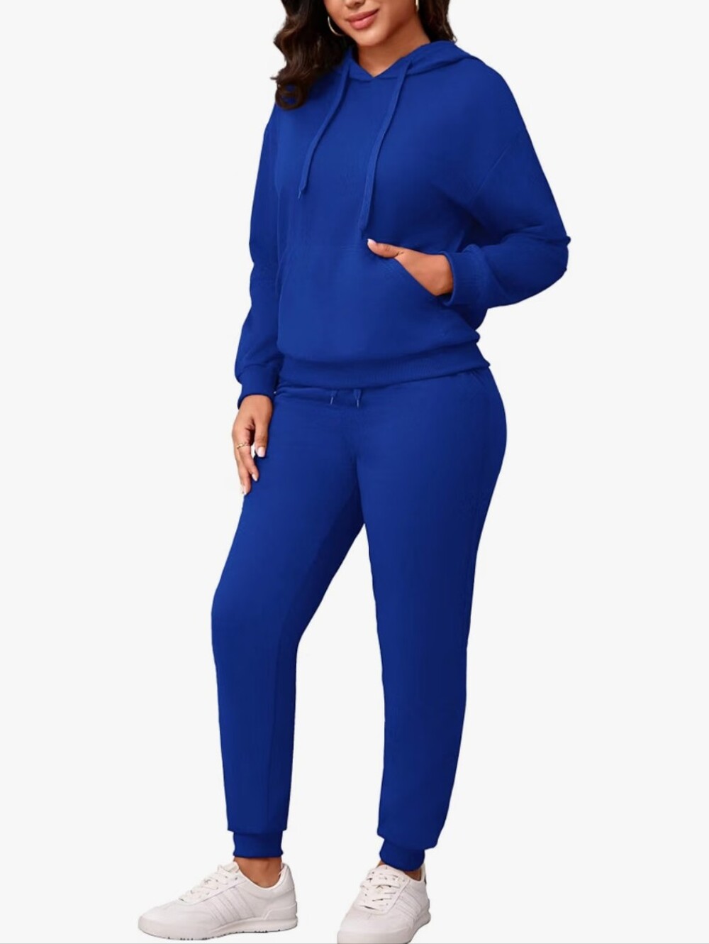 Womens Sweatsuits 2 Piece Set Long Sleeve Hoodie Jogger Pants